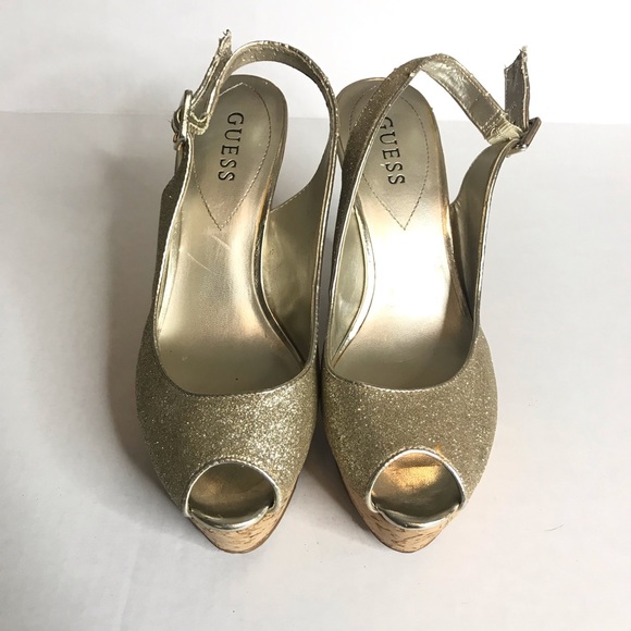 Guess woman’s shoes size 8 platform - Picture 1 of 8